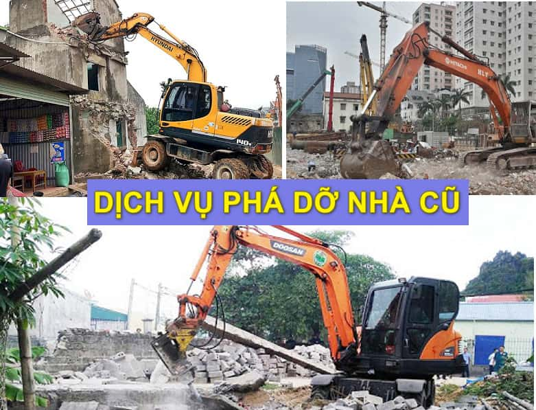 Dịch vụ phá dỡ công trình